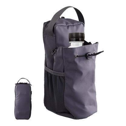 Magnetic Gym Sling Bag Water Bottle & Phone Holder Waterproof Crossbody Bag for Outdoor Sports Travel Fitness Accessories